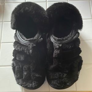 New furry crocs